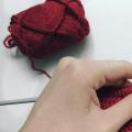 Совместное вязание узора “Елочка” спицами Красивый ажурный узор елочка спицами схема