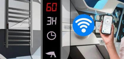 Полотенцесушители с Wi-Fi: тепло по расписанию