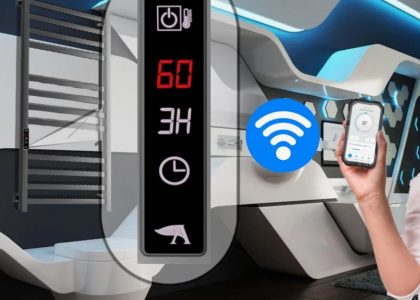Полотенцесушители с Wi-Fi: тепло по расписанию