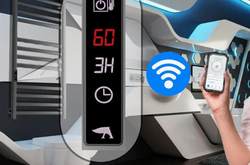 Полотенцесушители с Wi-Fi: тепло по расписанию